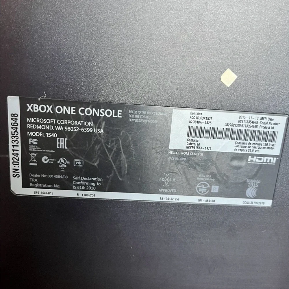 xbox one Gaming Console